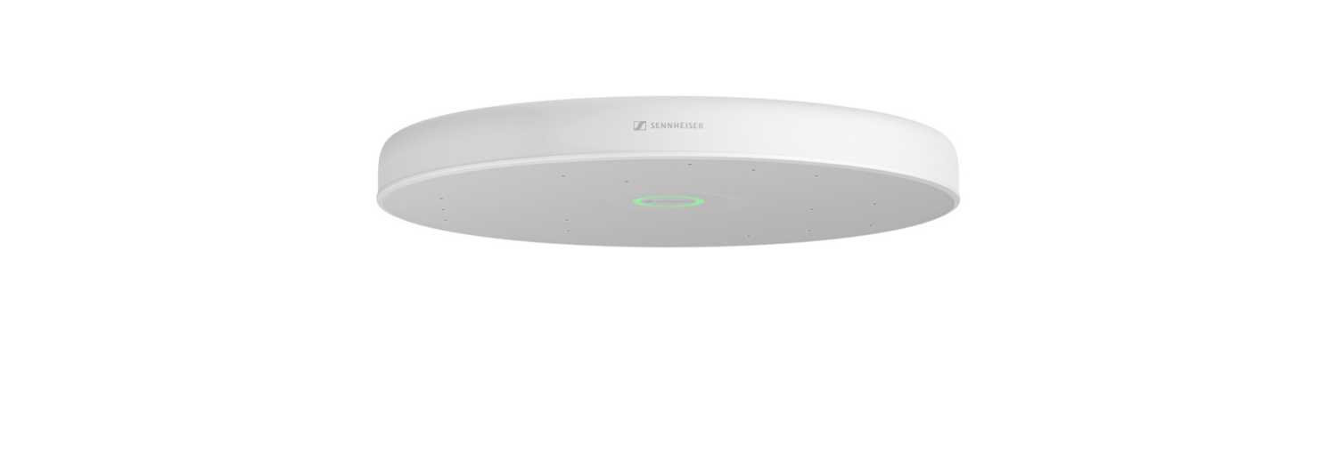 The new TeamConnect Ceiling solution was unveiled at ISE 2023