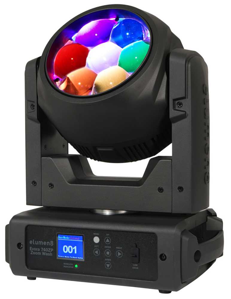 The Elumen8 Evora 740ZP LED produces a high output from a compact and durable chassis