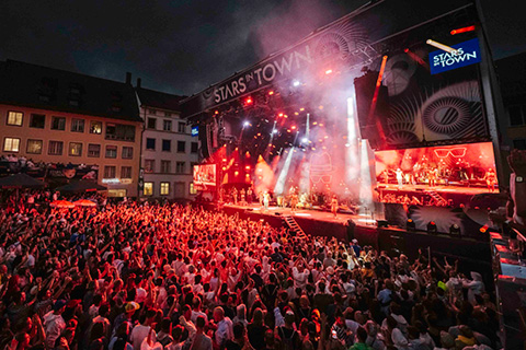 Schaffhausen’s Stars in Town festival (photo: Julius Hatt)