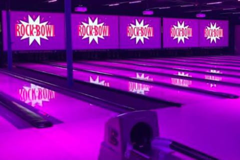 The Rock n’ Bowl FEC venue in Paoli, Indiana