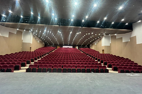 The new building includes the Margarita Lozano auditorium