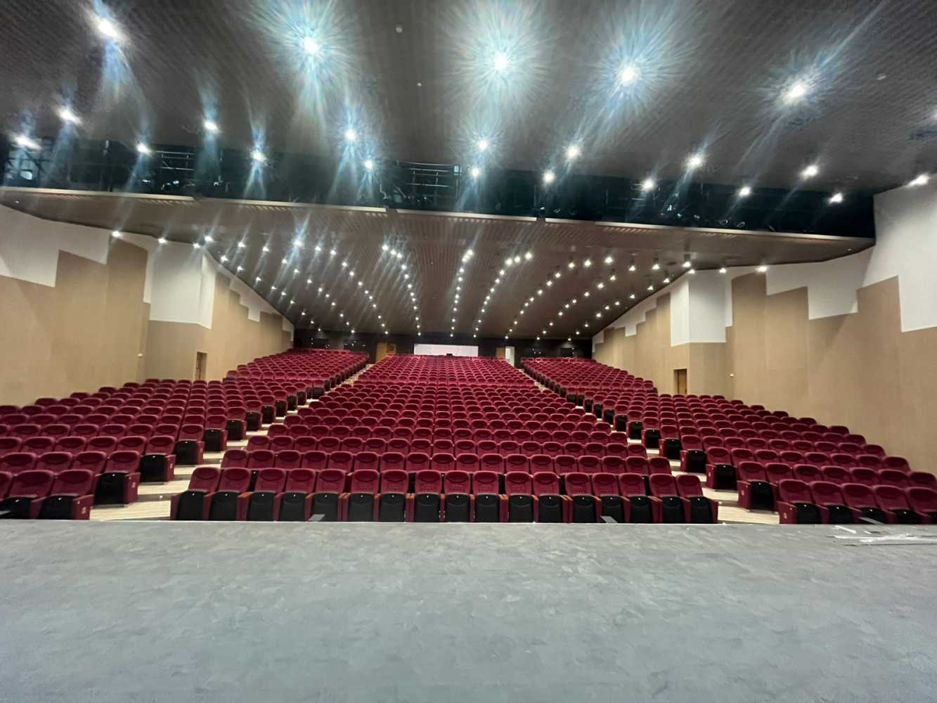 The new building includes the Margarita Lozano auditorium