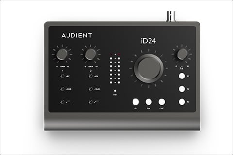 Audient’s iD24 is now shipping