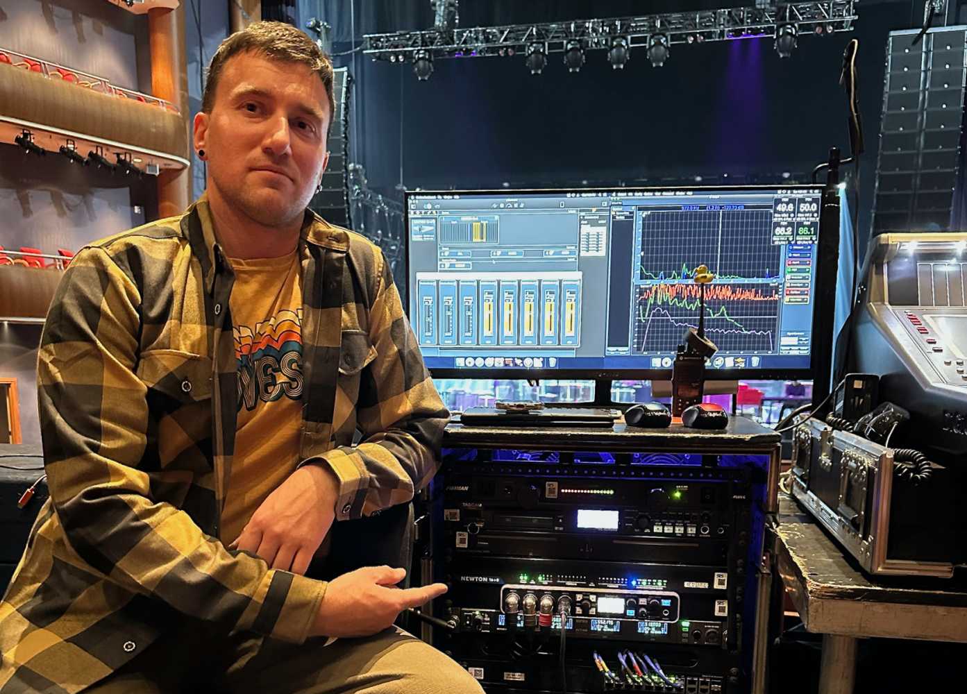 Michael Grabarczyk - system tech for Joe Bonamassa