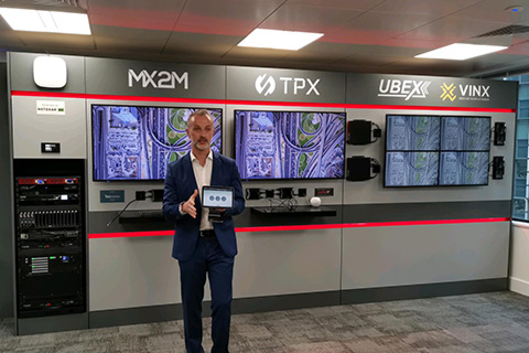 UK sales director Craig McQueen in the newly-opened Experience Centre