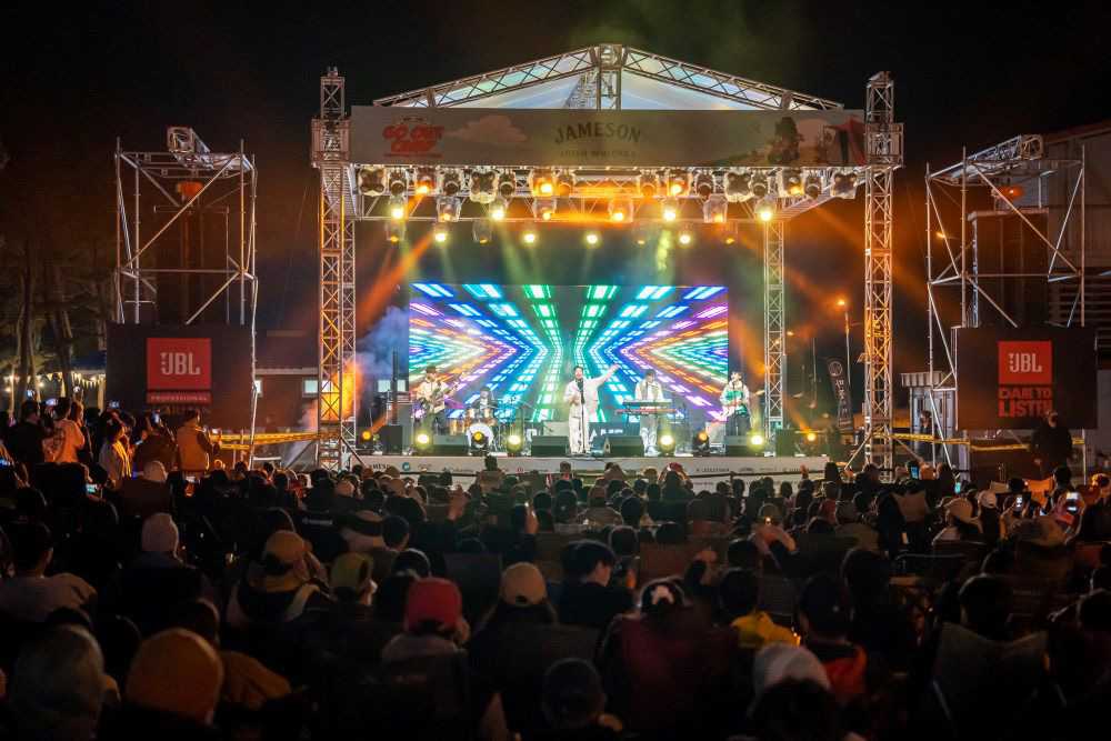The Go Out Camping Music Festival attracted 10,000 people over three days The Go Out Camping Music Festival attracted 10,000 people over three days