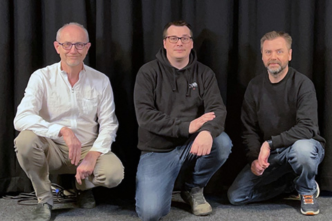 The Rubicon team of CEO Petter Norby, Sales Terje Sørlund and head of business development Inge Eidem