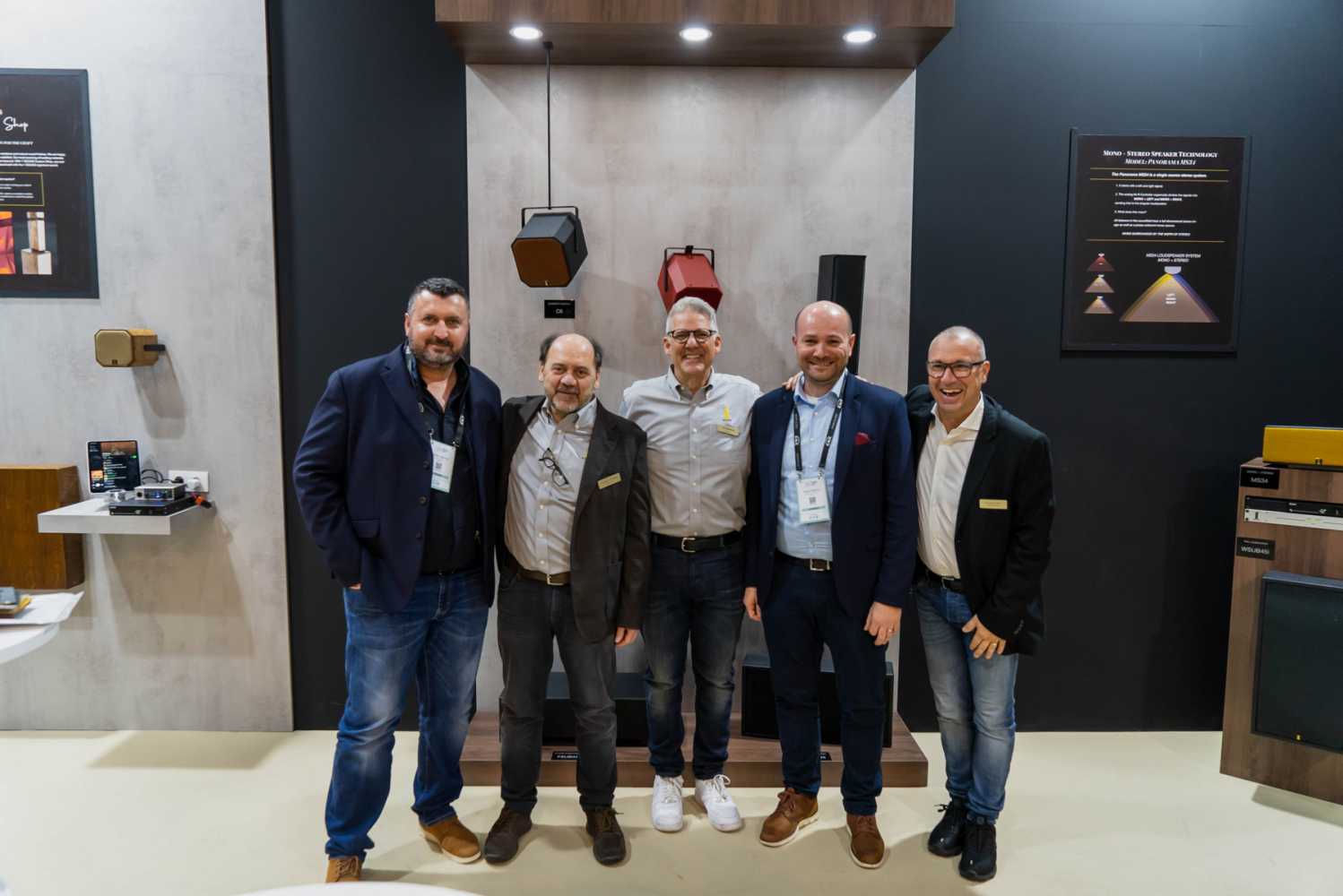 Sandro Sammut, Leonardo D'Andrea, Lou Mannarino, David Zammit and Leo Dani