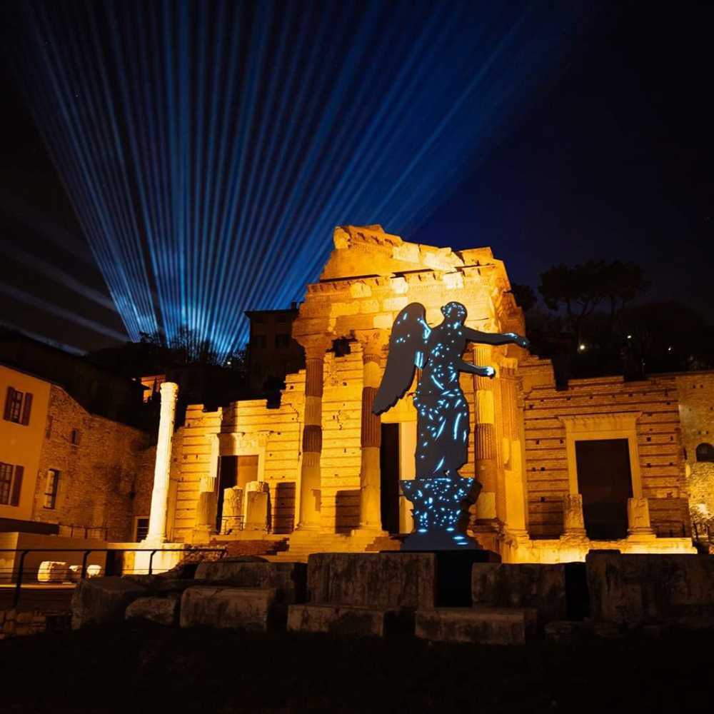 The heart of the event was the castle of Brescia (photo: Daniele Davino)