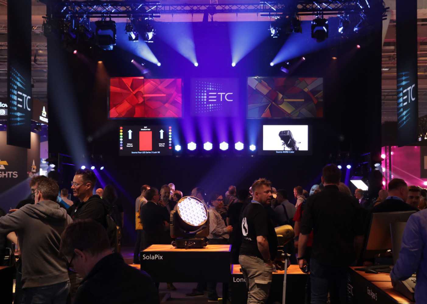 ETC will present a selection of its newest entertainment fixtures and controls