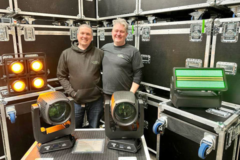 The choice of additional fixtures has spanned the Chauvet range