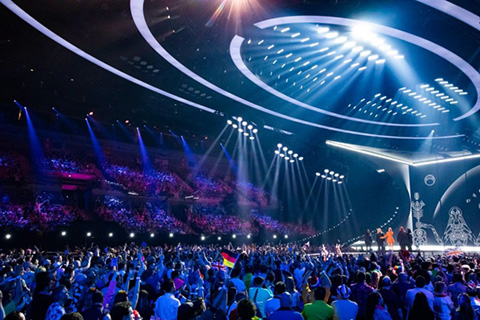 The contest was staged at the Liverpool M&S Bank Arena (photo: EBU/Chloe Hashemi)