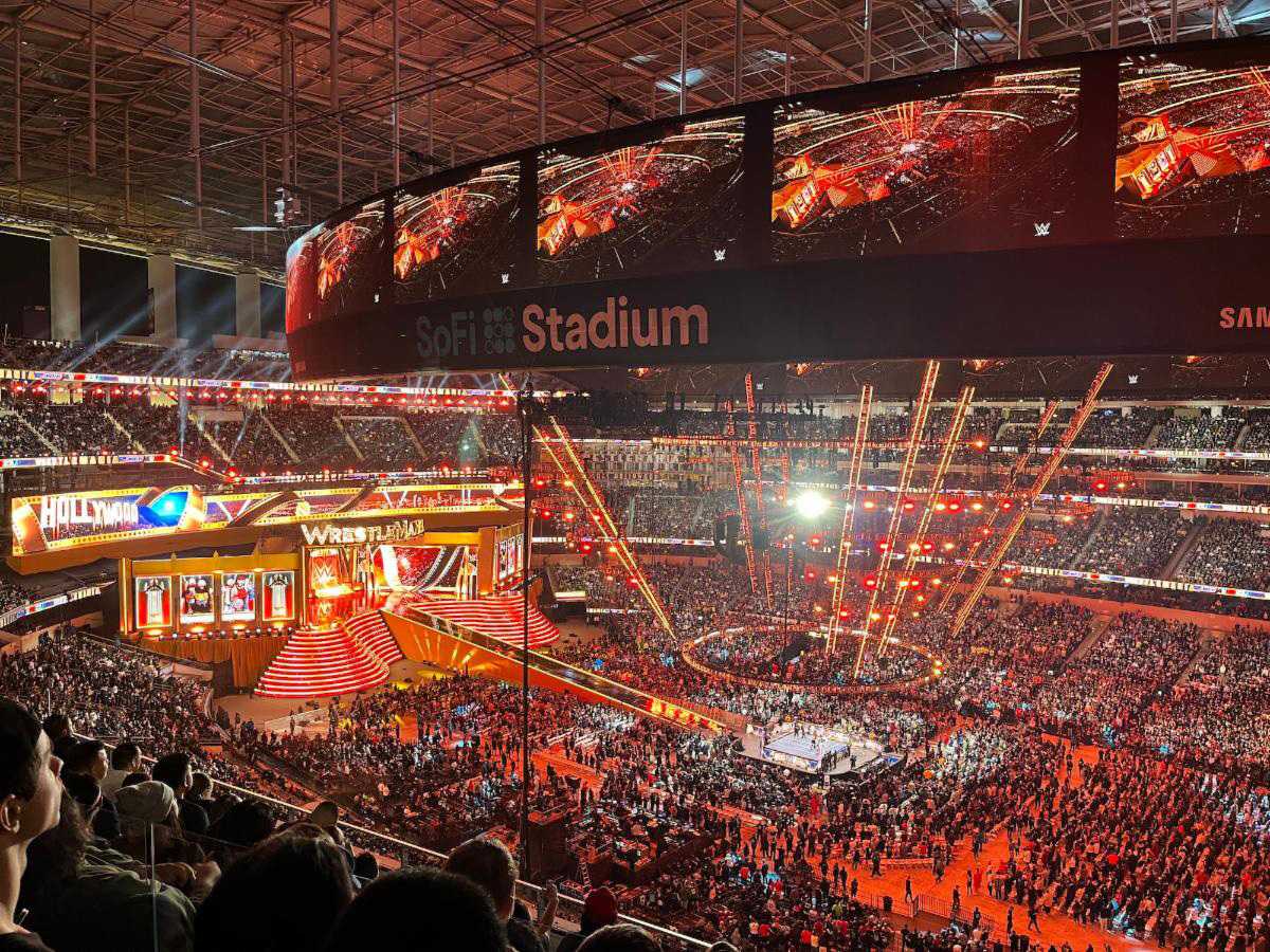 More than 161,000 fans witnessed WrestleMania over two sold out evenings