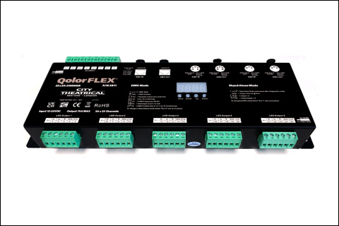 The QolorFLEX 25x3A Dimmer