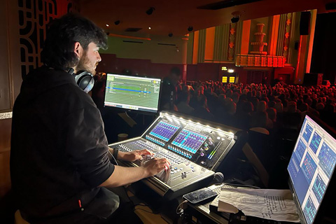 A DiGiCo S21 console was used by FOH engineer, Sam Ferstenberg, and an S31 utilised for on-stage monitoring by Sam Manigley