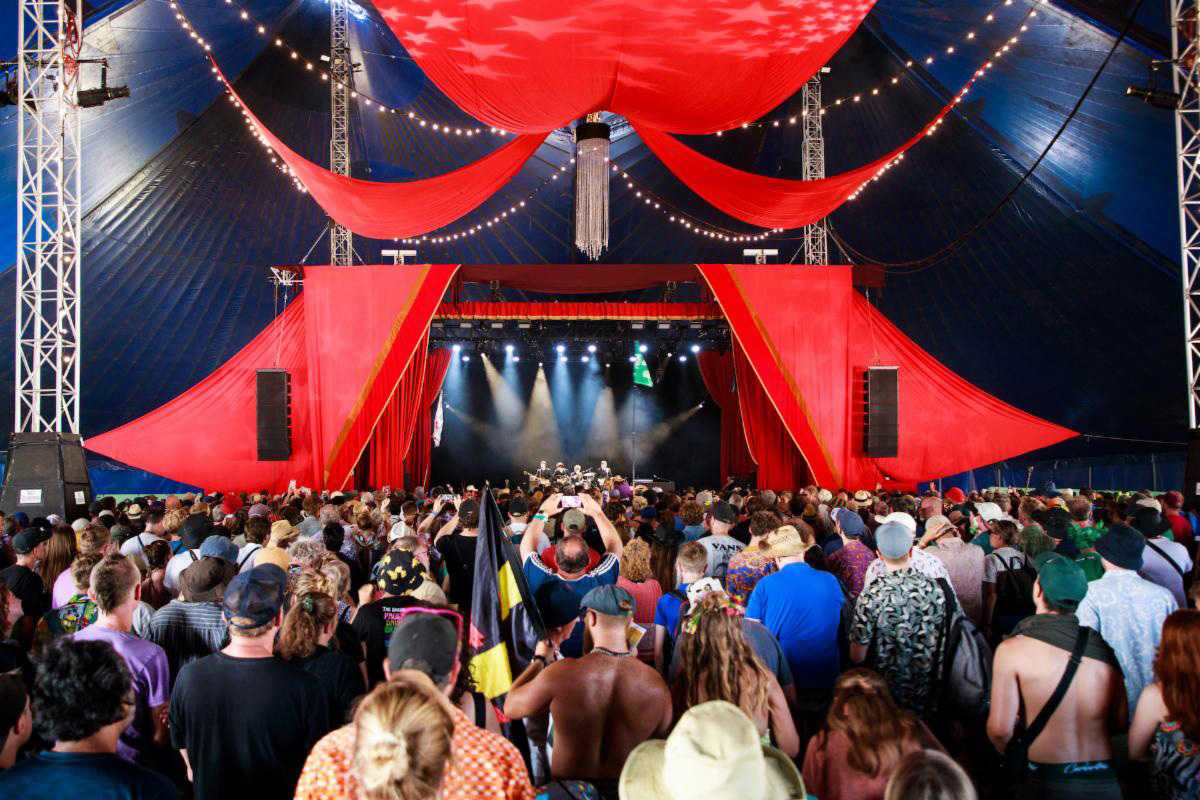 The Bootleg Beatles play Glastonbury’s Acoustic Stage The Bootleg Beatles play Glastonbury’s Acoustic Stage