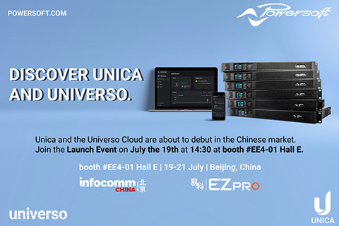 The new platform will be presented during a special event at InfoComm China