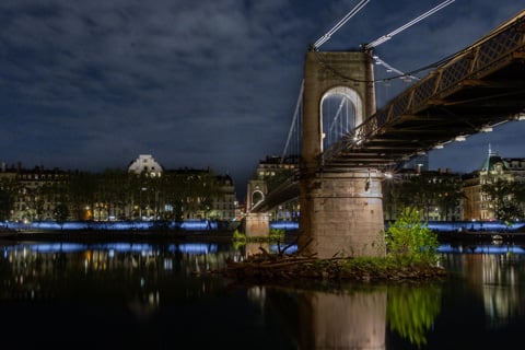 The Anolis lighting scheme has replaced all the original metal halide lighting fixtures (photo: Vincent Laganier)