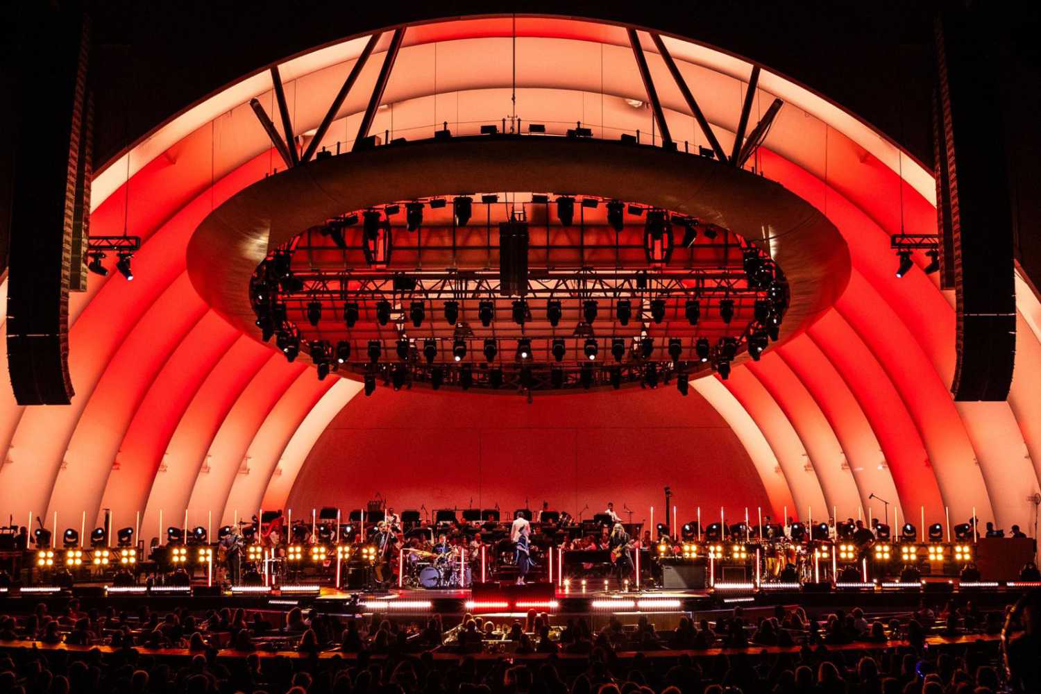 Café Tacvba with Gustavo Dudamel in concert at the Hollywood Bowl