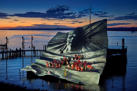 Made Butterfly on Lake Constance (photo: Bregenz Festival/Karl Forster)