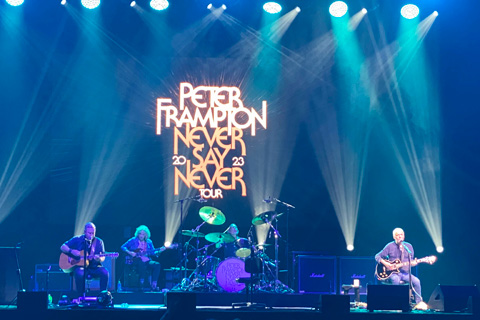 Gregg Maltby chose an array of Ayrton fixtures for Peter Frampton’s Never Say Never Tour (photo: Gregg Maltby)