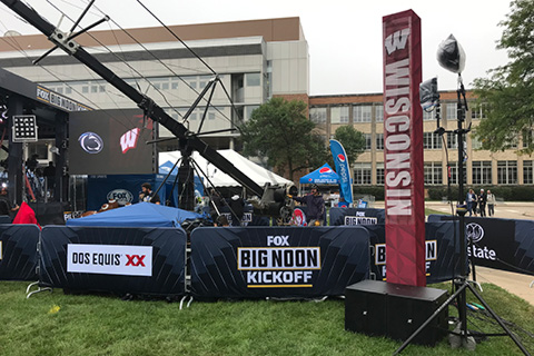 K-array’s broadcast solutions helped elevate the visual and audio experience of FOX Sports' Big Noon Kick-Off events