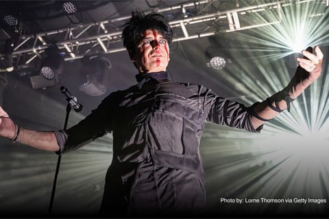 Gary-Numan passes the 1,000-gig milestone (photo: Lorne Thomson/Redferns/gettyimages)