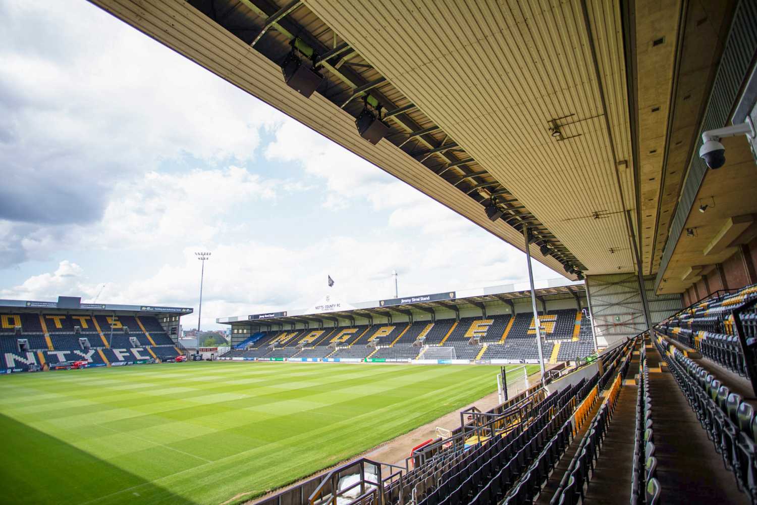 Notts County’s Meadow Lane stadium