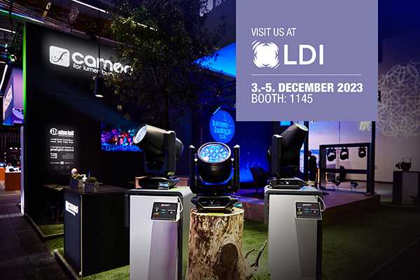 Cameo will focus on the new products of the AZOR series at LDI