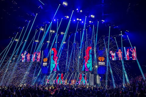 The 2023 iHeartRadio Fiesta Latina event was staged at the Kaseya Arena in Miami (photo: LPS Production)