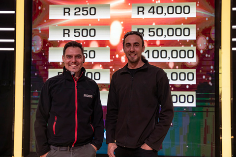 DWR’s Johnny Scholtz (left) with LD Daniel Louw (photo: Louise Stickland)