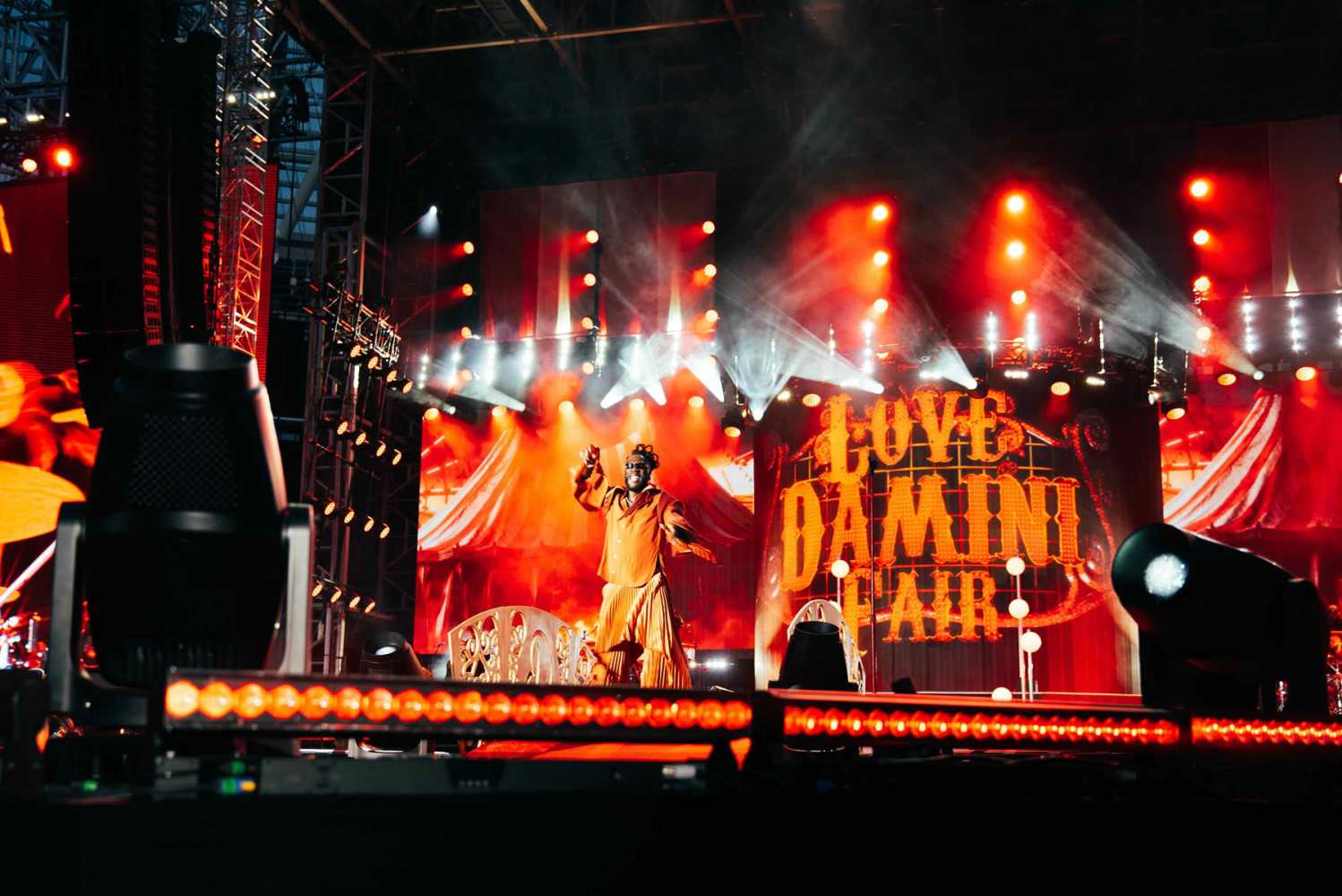 Burna Boy brought his Love, Damini Stadium tour to the London Stadium (photo: BC Media Essex © Greg Biscoe)