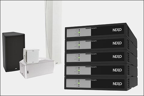 The nanoNXAMP4 occupies just half a rack width