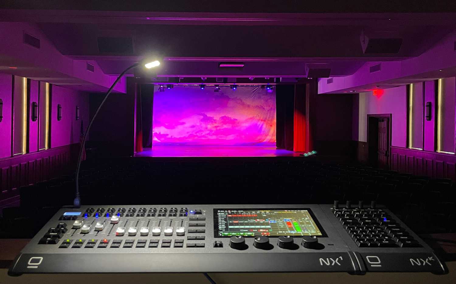 The school’s Pavich Theatre now achieves a high level of control and creativity in their lighting designs