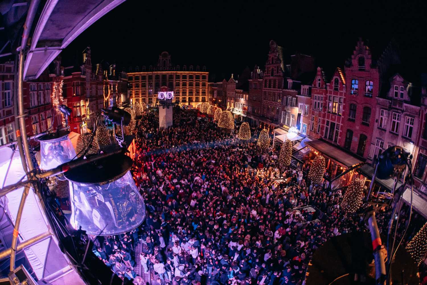 The annual New Year’s party in Leuven